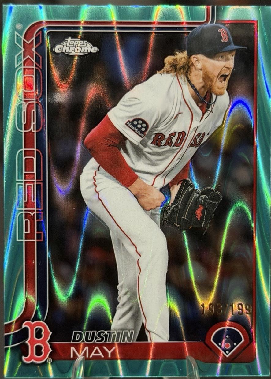 Dustin May [Aqua RayWave Refractor] #USC80