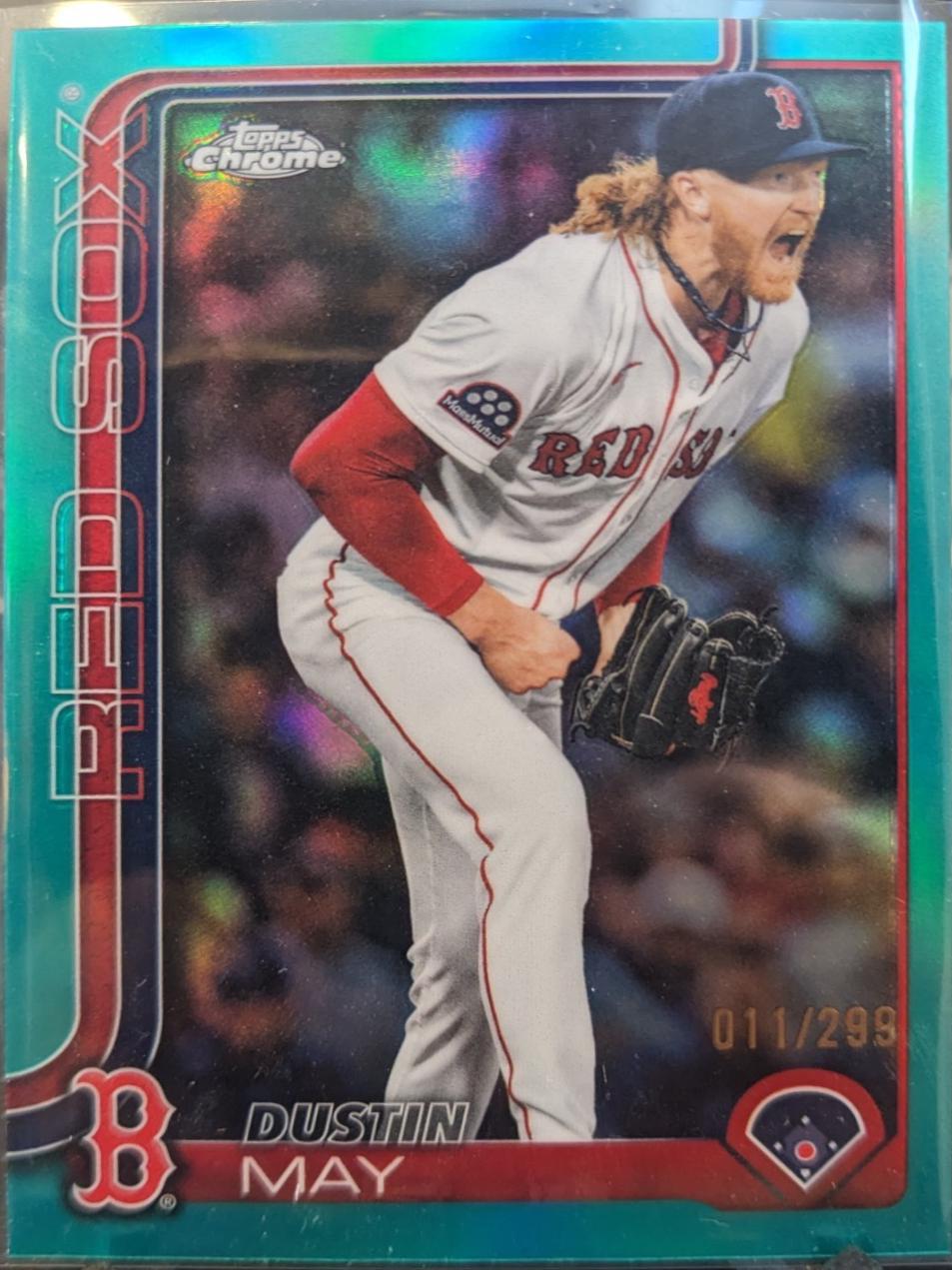 Dustin May [Aqua Refractor] #USC80