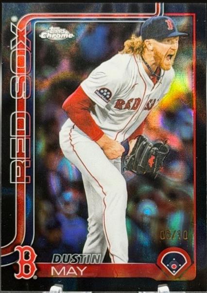 Dustin May [Black Refractor] #USC80