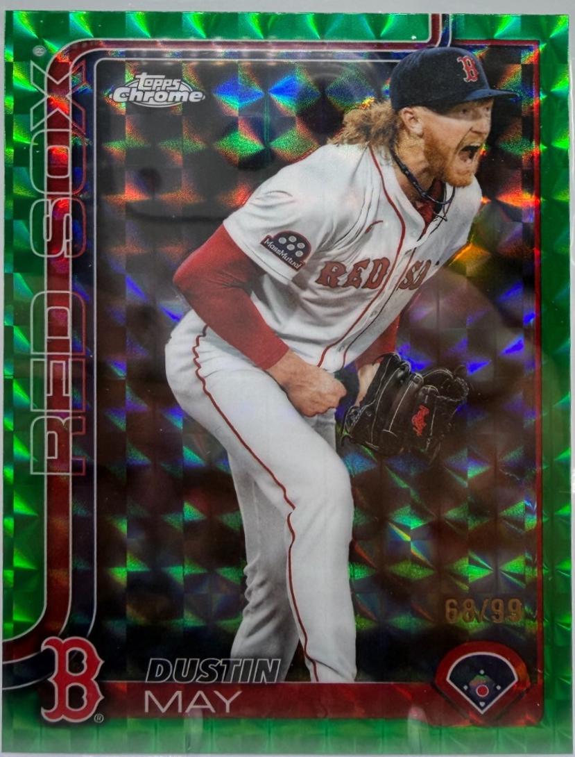 Dustin May [Green Geometric Refractor] #USC80