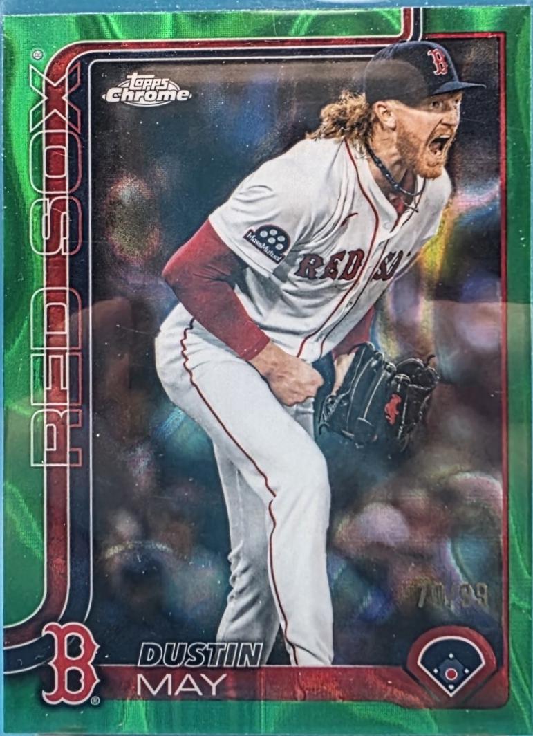 Dustin May [Green RayWave Refractor] #USC80