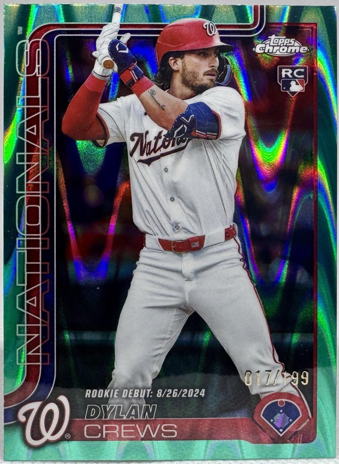 Dylan Crews [Aqua RayWave Refractor] #USC190