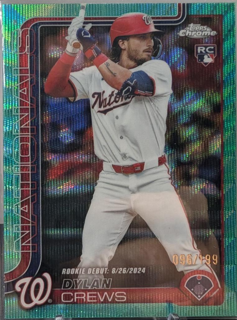 Dylan Crews [Aqua Wave Refractor] #USC190