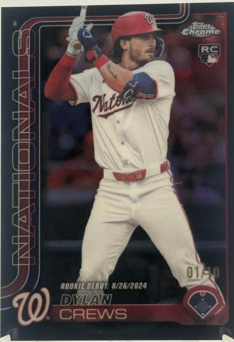 Dylan Crews [Black Refractor] #USC190