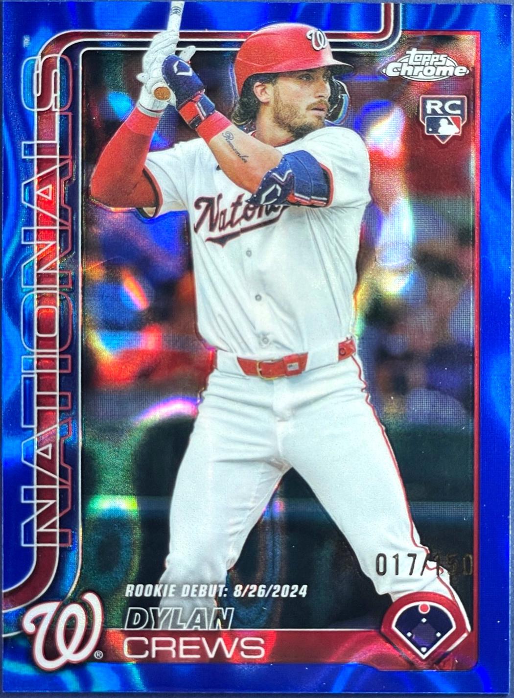 Dylan Crews [Blue Lava Refractor] #USC190