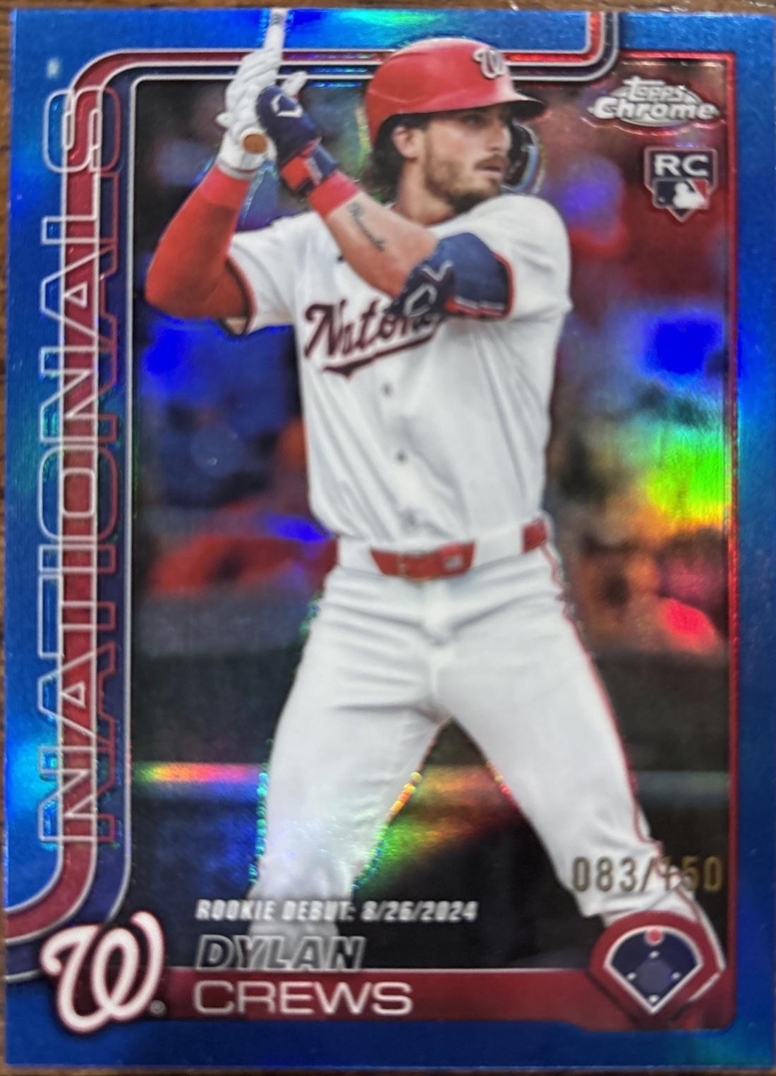 Dylan Crews [Blue Refractor] #USC190