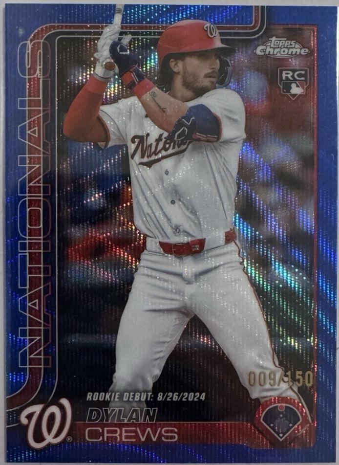 Dylan Crews [Blue Wave Refractor] #USC190