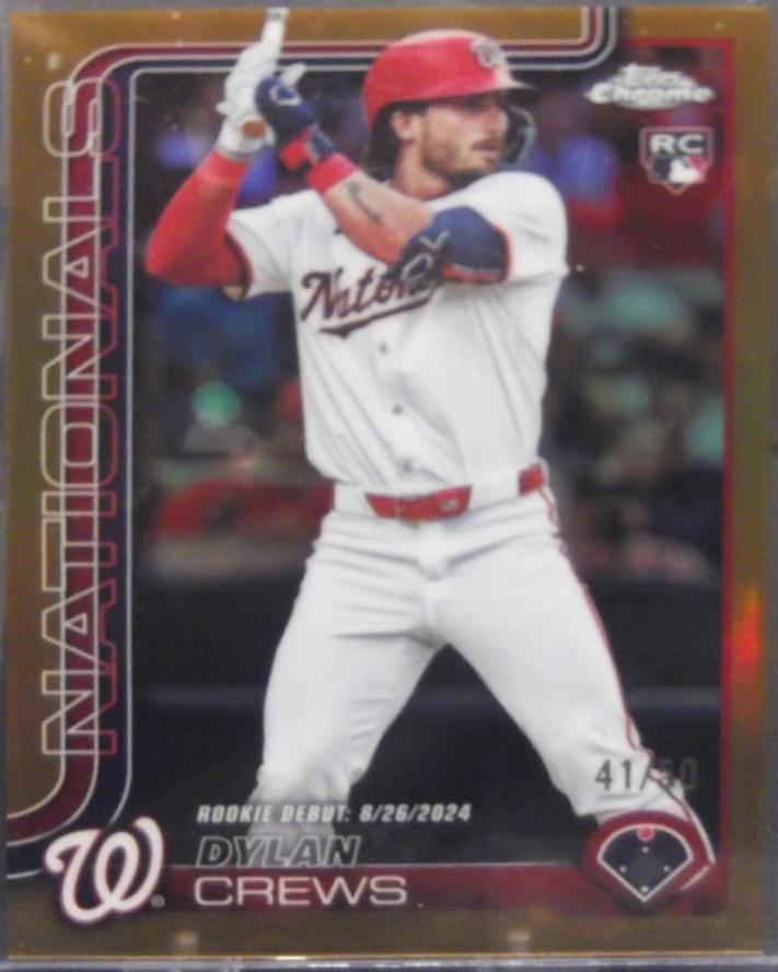 Dylan Crews [Gold Refractor] #USC190