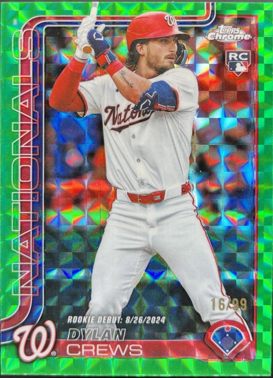 Dylan Crews [Green Geometric Refractor] #USC190