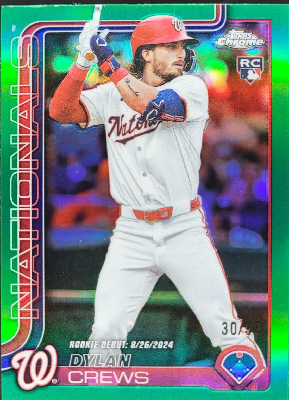 Dylan Crews [Green Refractor] #USC190