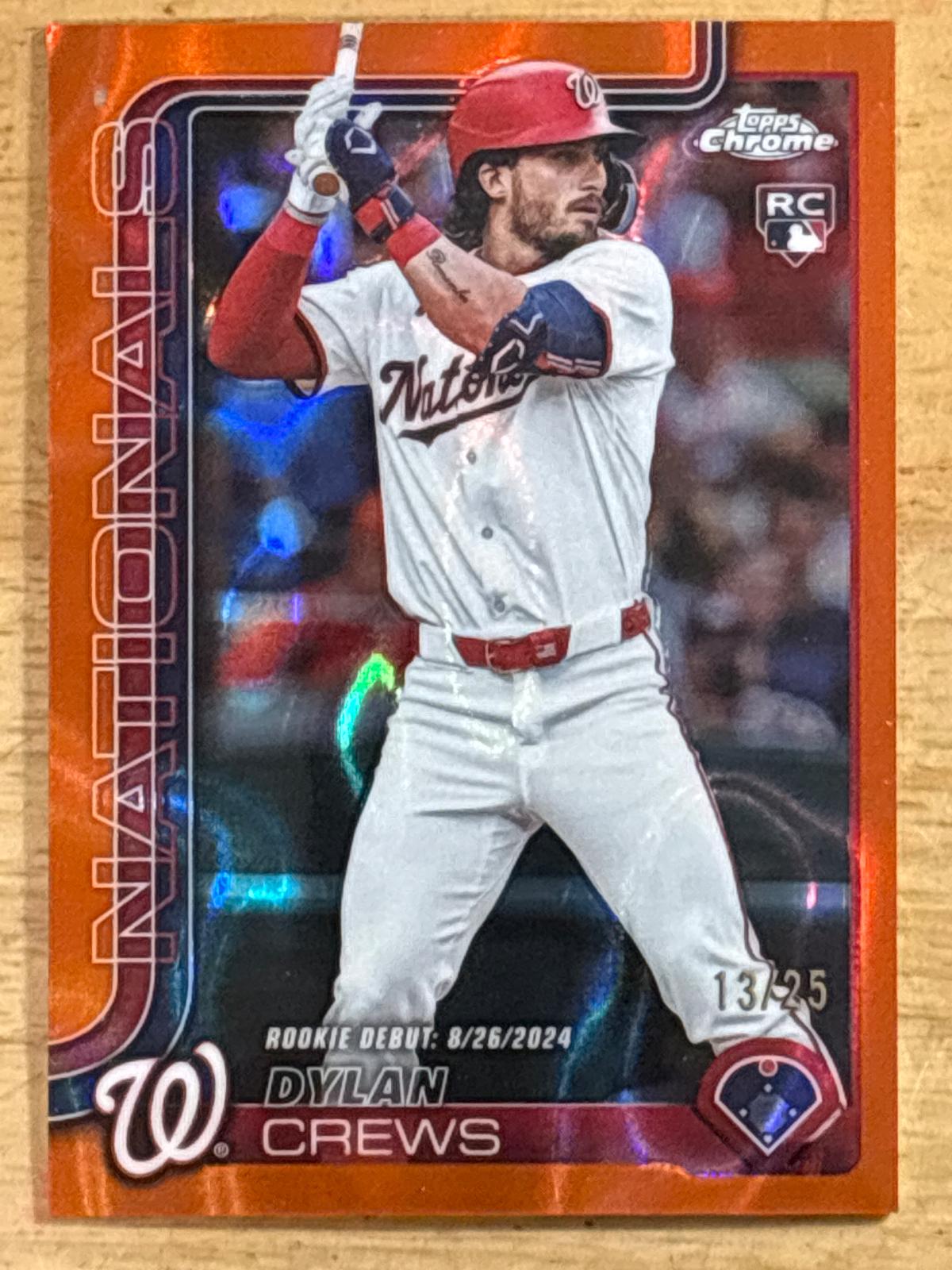 Dylan Crews [Orange Lava Refractor] #USC190