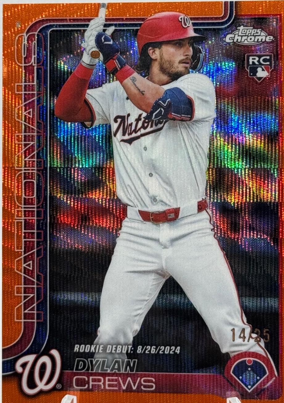 Dylan Crews [Orange Wave Refractor] #USC190