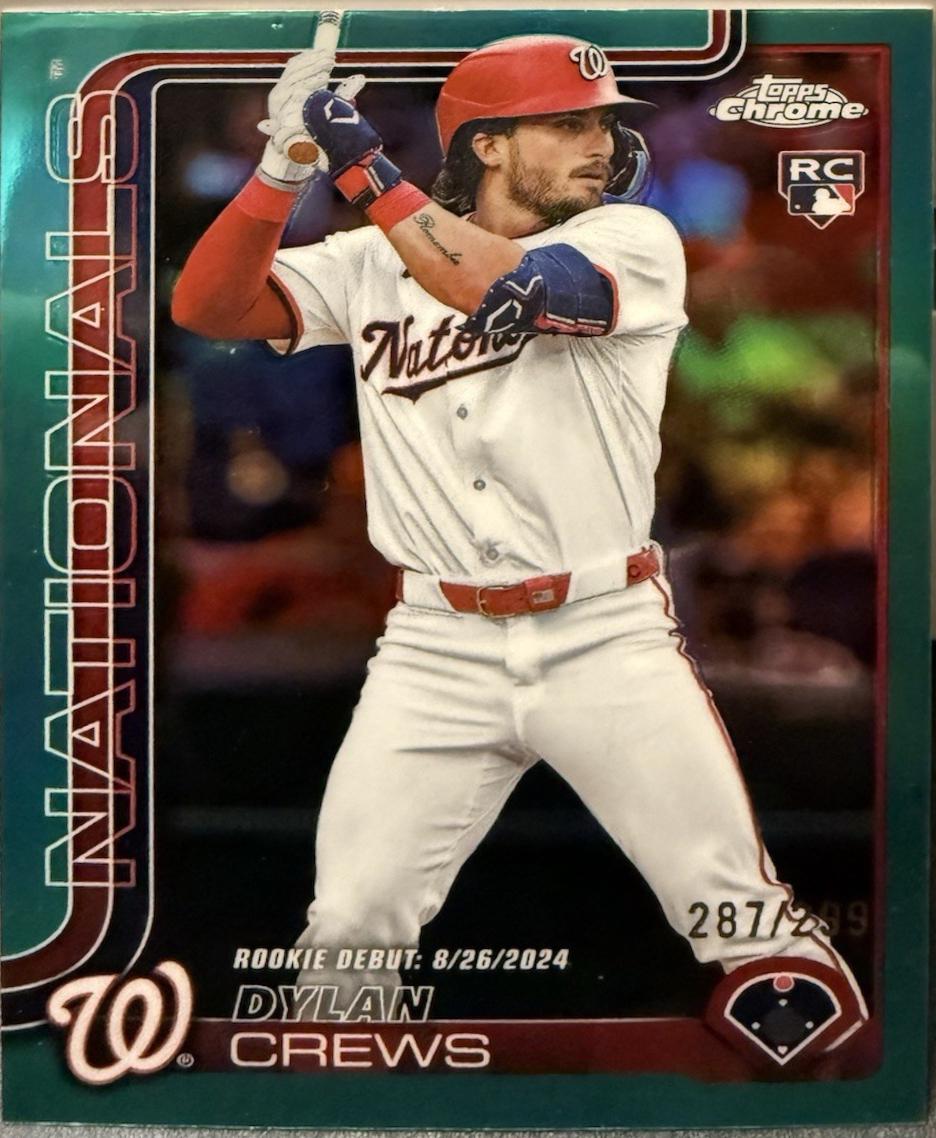 Dylan Crews [Teal Refractor] #USC190