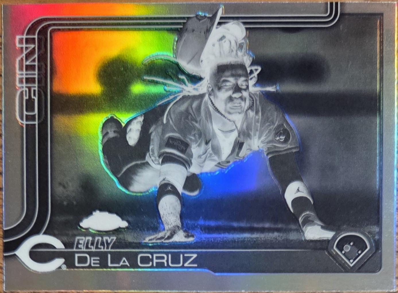 Elly De La Cruz [Negative Refractor] #USC189