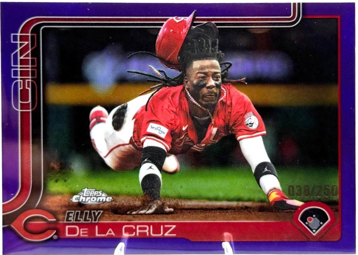 Elly De La Cruz [Purple Refractor] #USC189