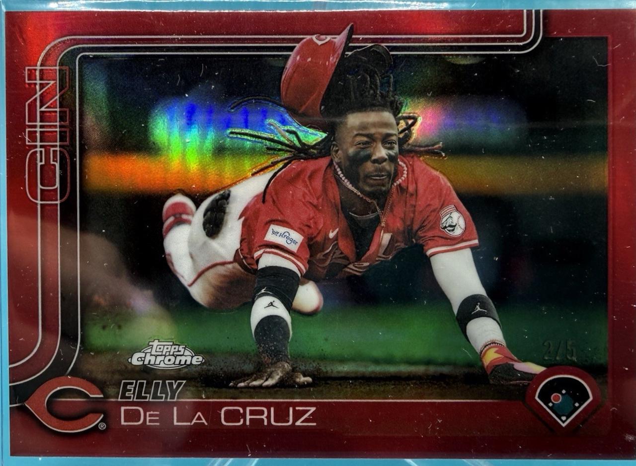 Elly De La Cruz [Red Refractor] #USC189