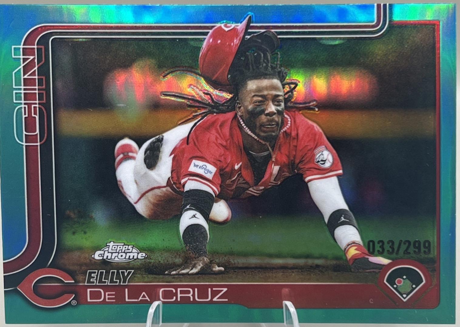 Elly De La Cruz [Teal RayWave] #USC189