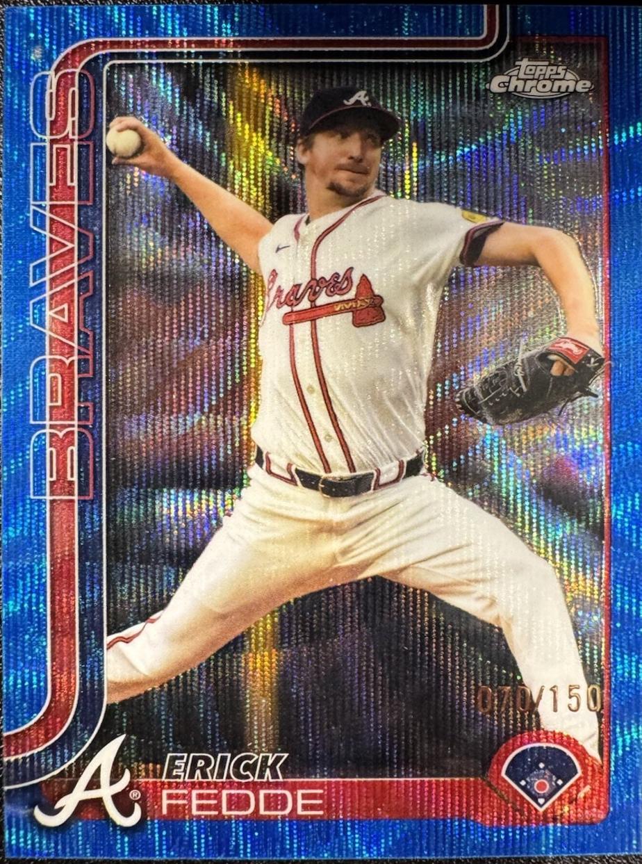 Erick Fedde [Blue Wave Refractor] #USC89