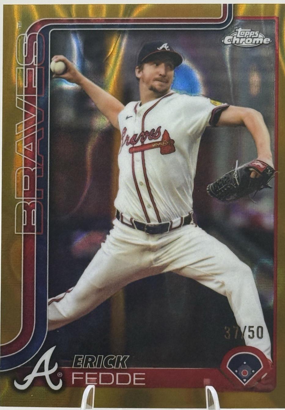 Erick Fedde [Gold Lava Refractor] #USC89