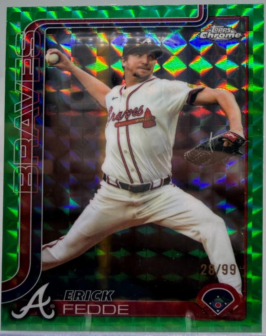 Erick Fedde [Green Geometric Refractor] #USC89
