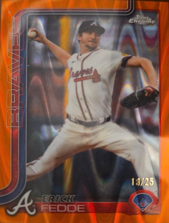 Erick Fedde [Orange Wave Refractor] #USC89