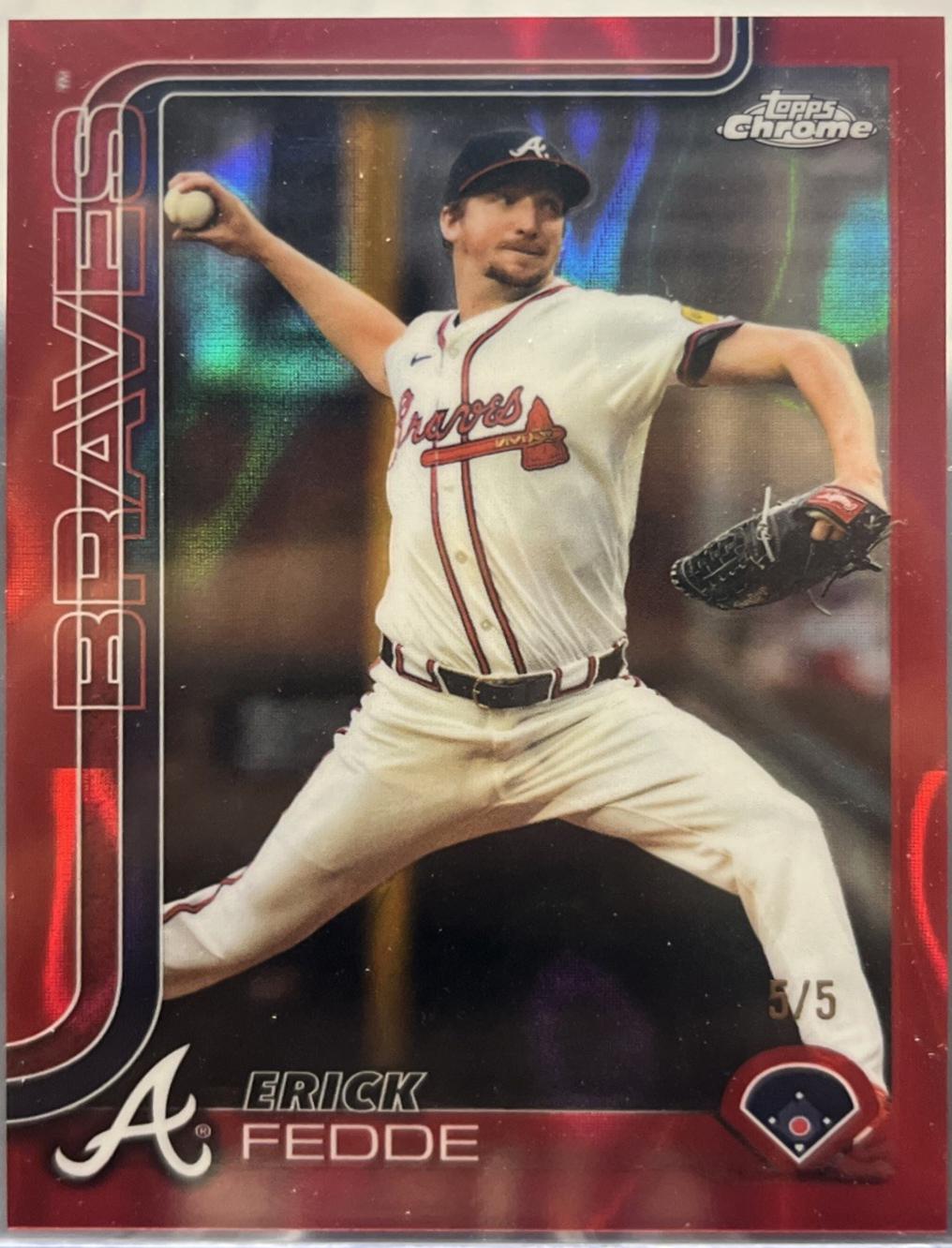 Erick Fedde [Red Wave Refractor] #USC89