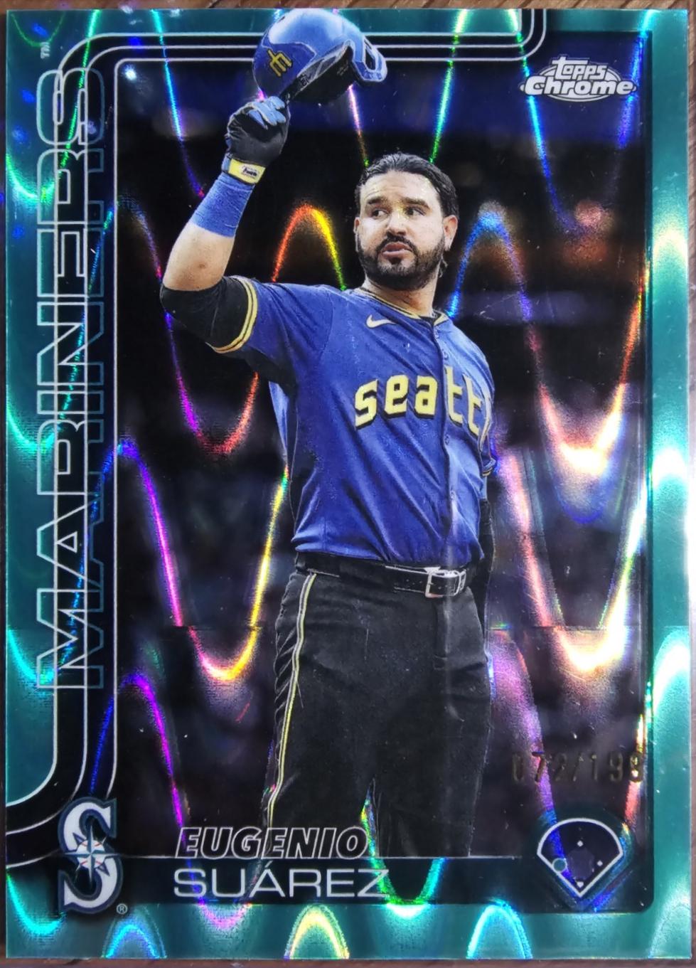 Eugenio Suarez [Aqua RayWave Refractor] #USC125