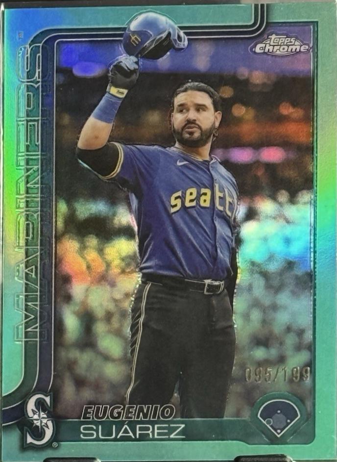 Eugenio Suarez [Aqua Refractor] #USC125