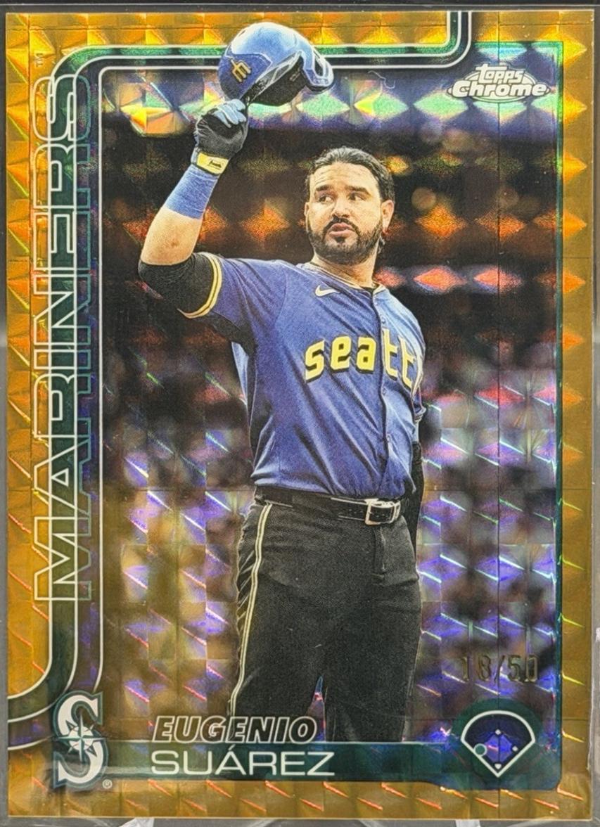 Eugenio Suarez [Gold Geometric Refractor] #USC125