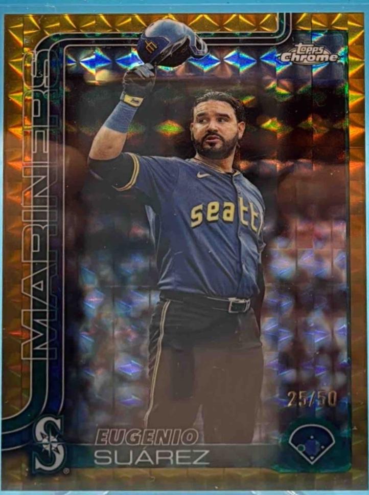 Eugenio Suarez [Gold Refractor] #USC125