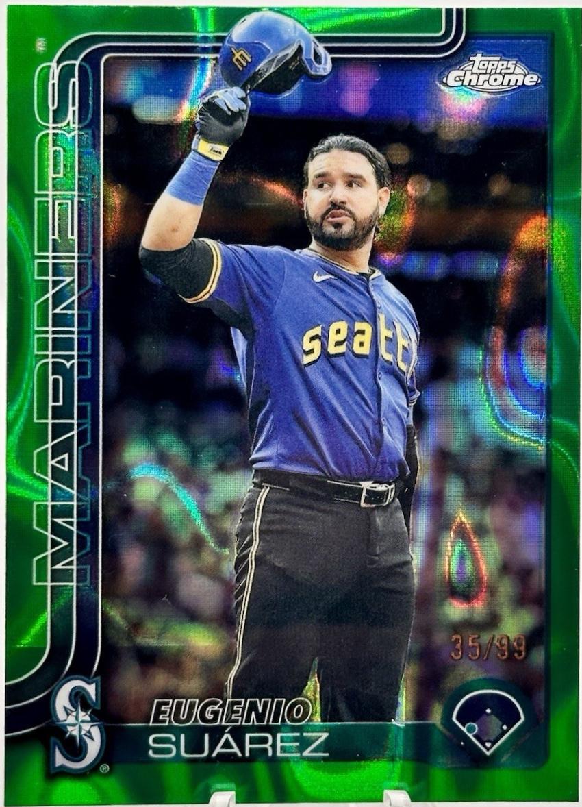 Eugenio Suarez [Green Lava Refractor] #USC125