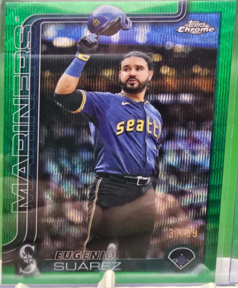 Eugenio Suarez [Green Wave Refractor] #USC125