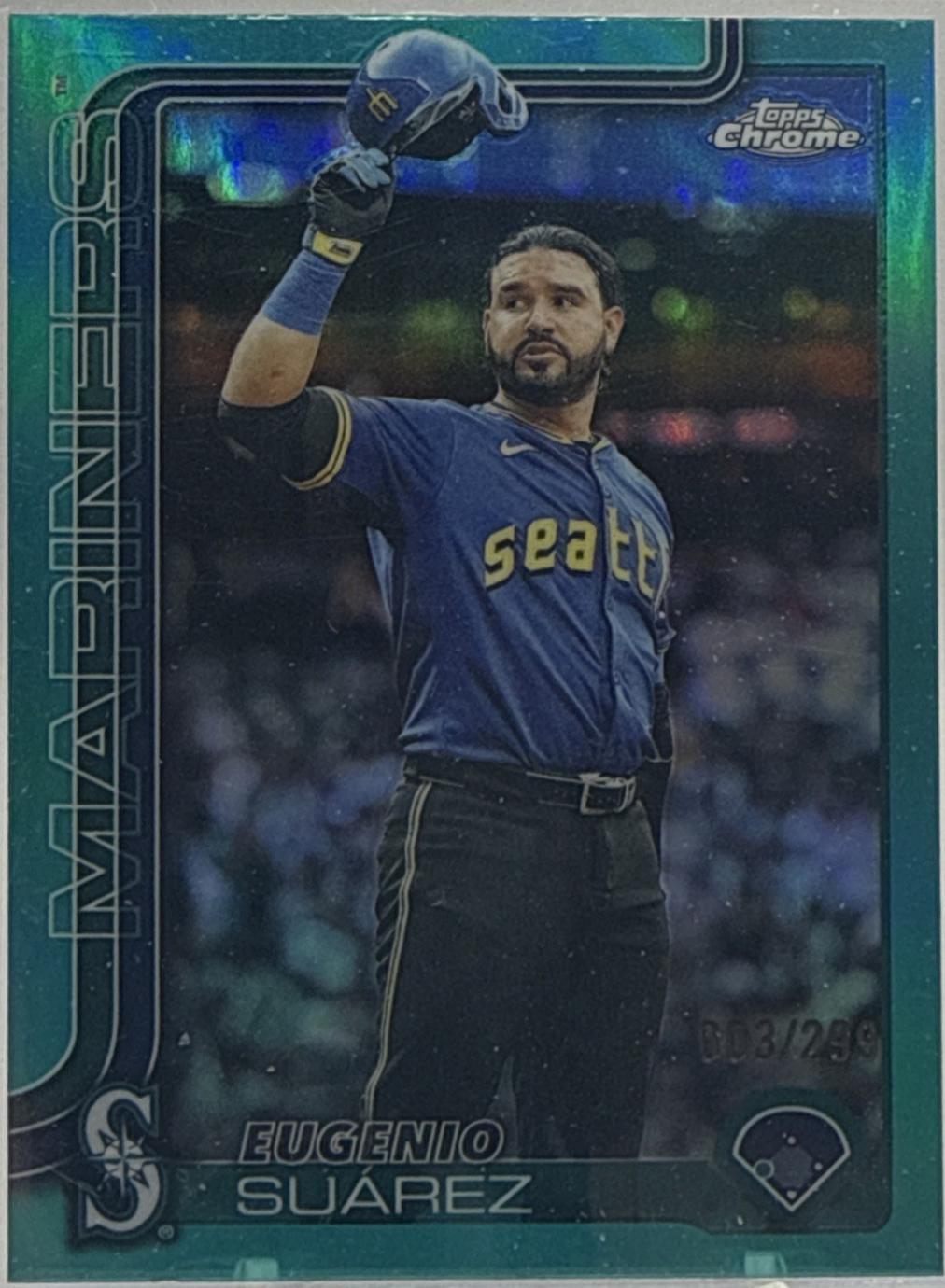 Eugenio Suarez [Teal Refractor] #USC125