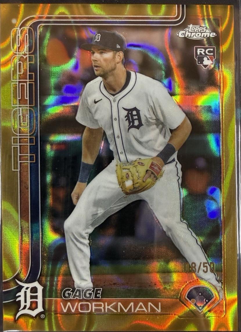 Gage Workman [Gold Lava Refractor] #USC21
