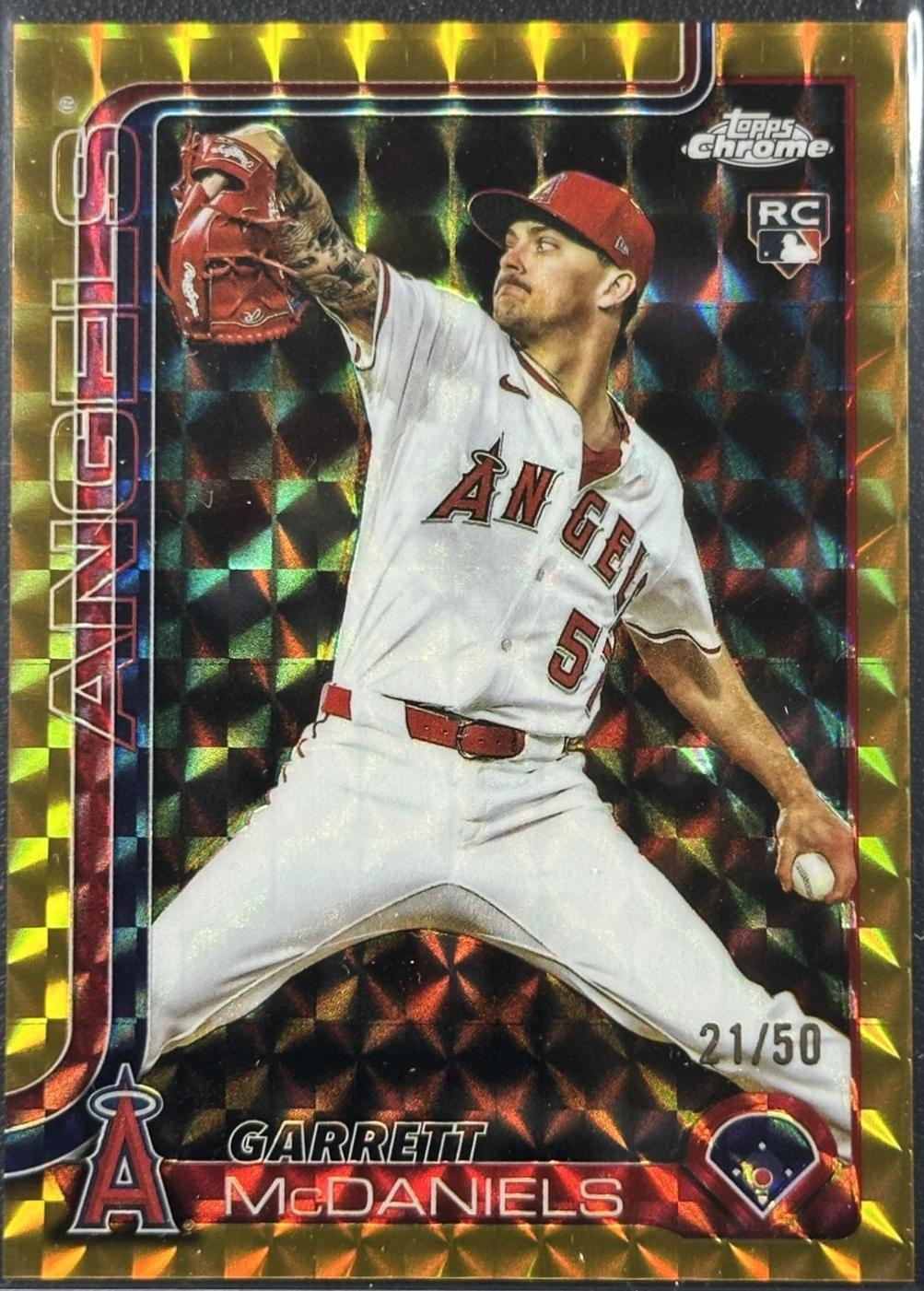 Garrett McDaniels [Gold Geometric Refractor] #USC20