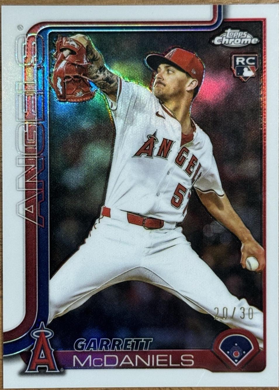 Garrett McDaniels [White Refractor] #USC20