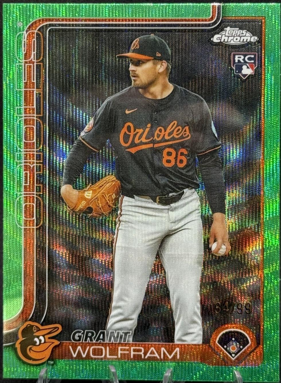 Grant Wolfram [Green Wave Refractor] #USC31