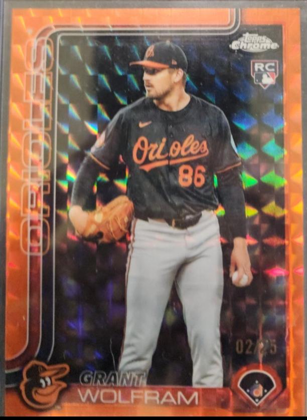 Grant Wolfram [Orange Wave Refractor] #USC31