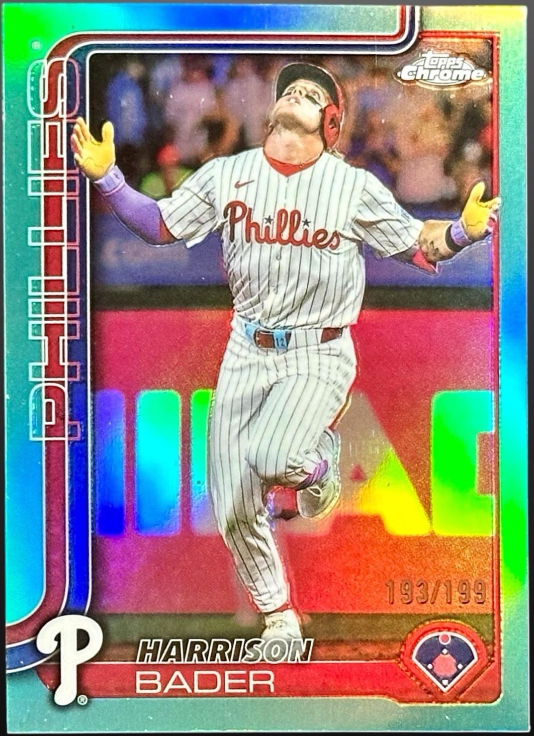 Harrison Bader [Aqua Refractor] #USC32
