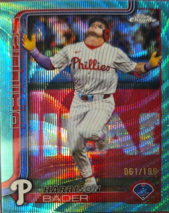 Harrison Bader [Aqua Wave Refractor] #USC32