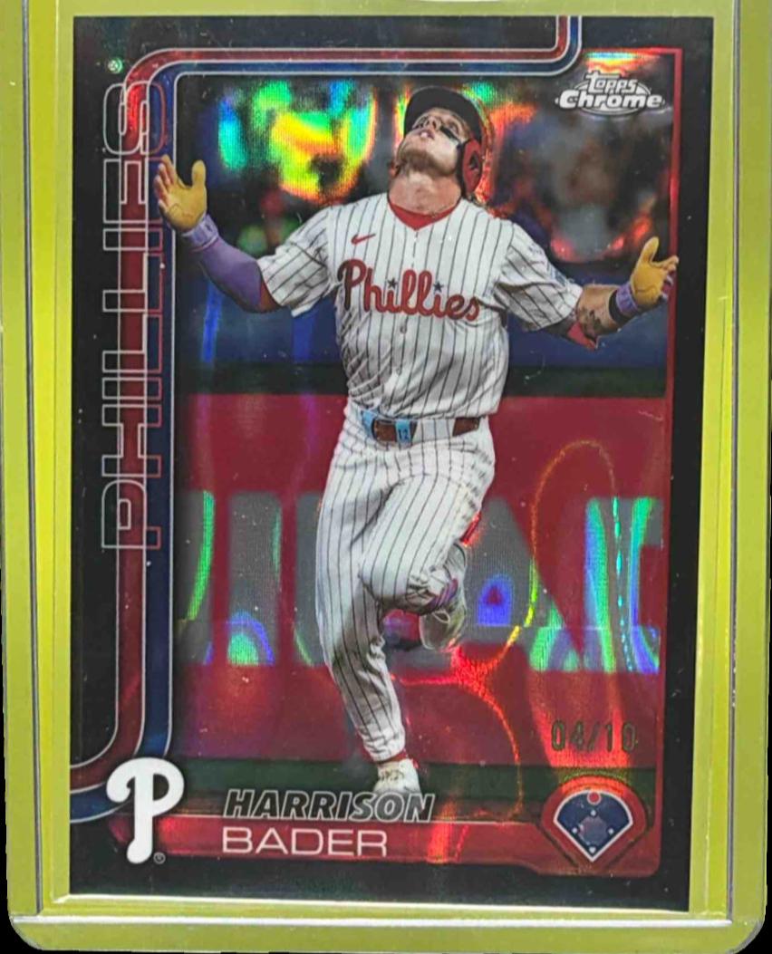 Harrison Bader [Black Lava Refractor] #USC32