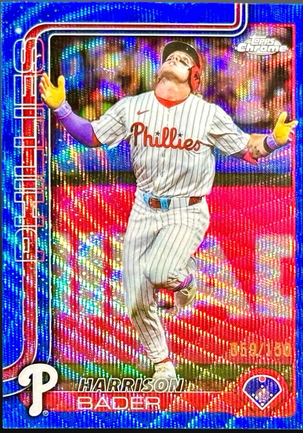 Harrison Bader [Blue Wave Refractor] #USC32