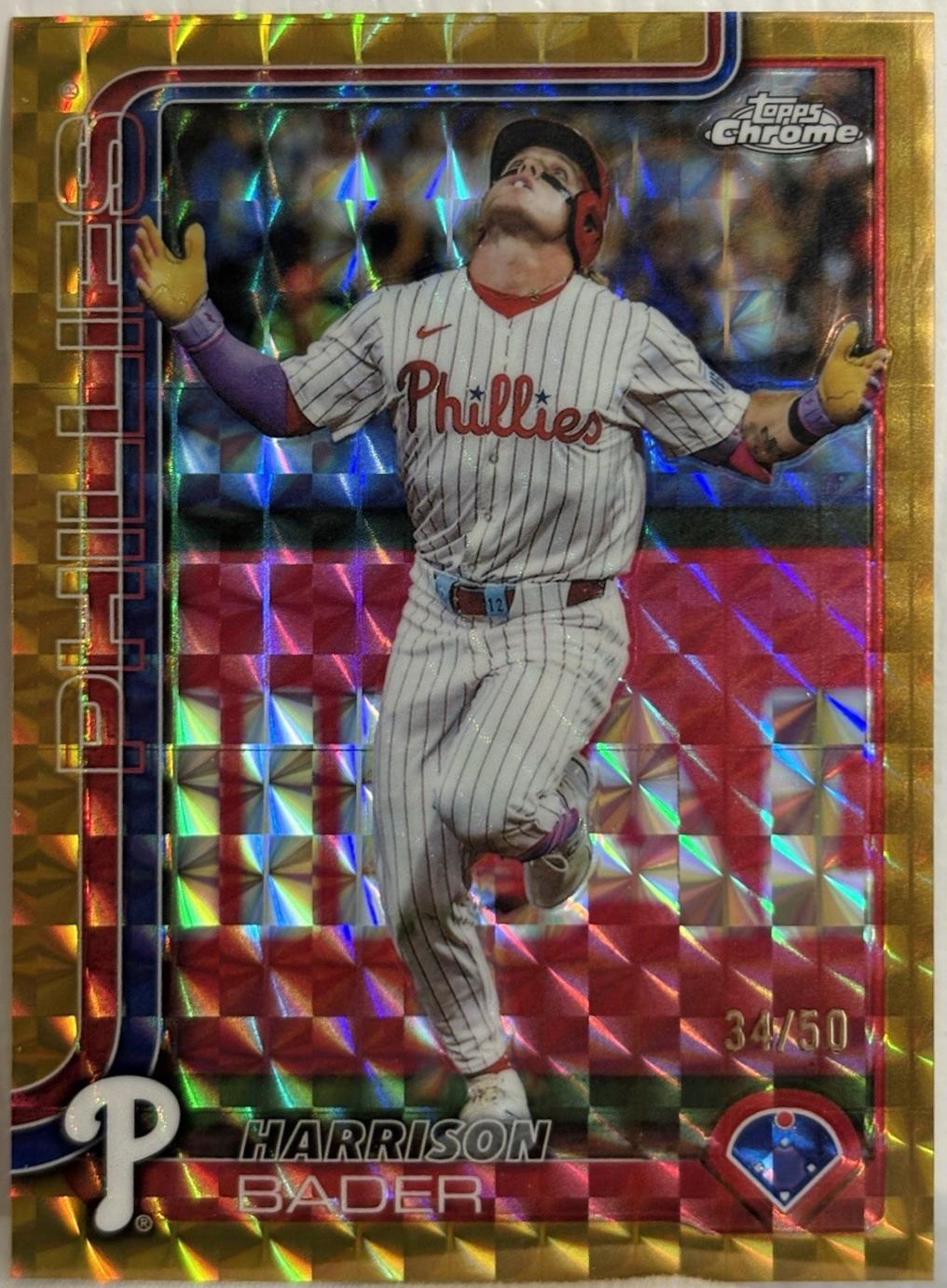 Harrison Bader [Gold Geometric Refractor] #USC32