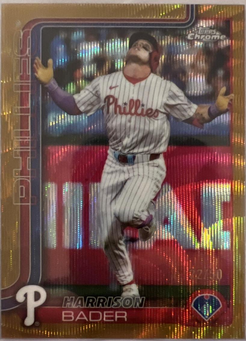 Harrison Bader [Gold Lava Refractor] #USC32