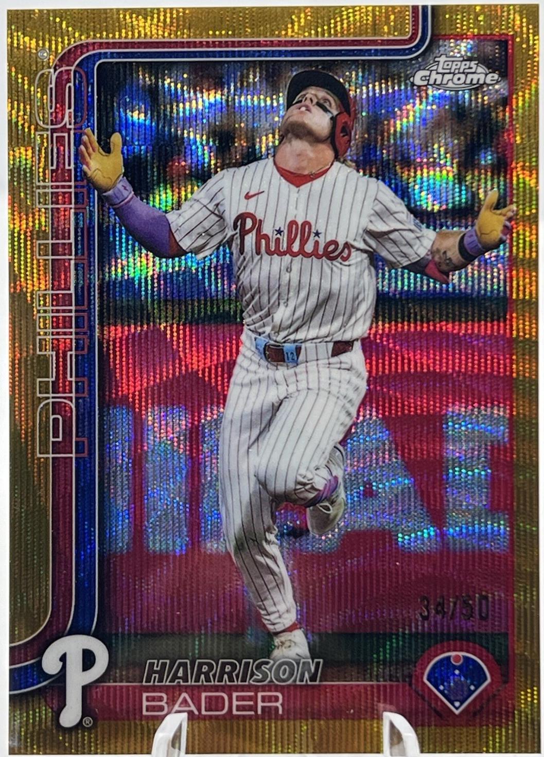 Harrison Bader [Gold Wave Refractor] #USC32