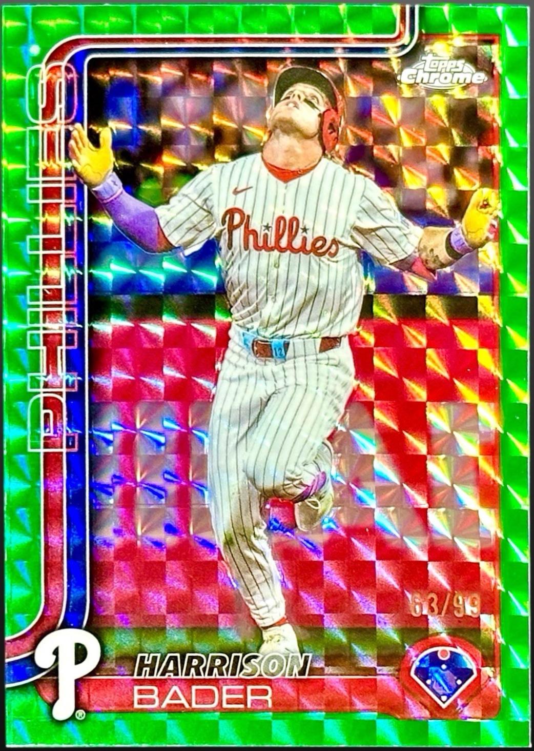 Harrison Bader [Green Geometric Refractor] #USC32