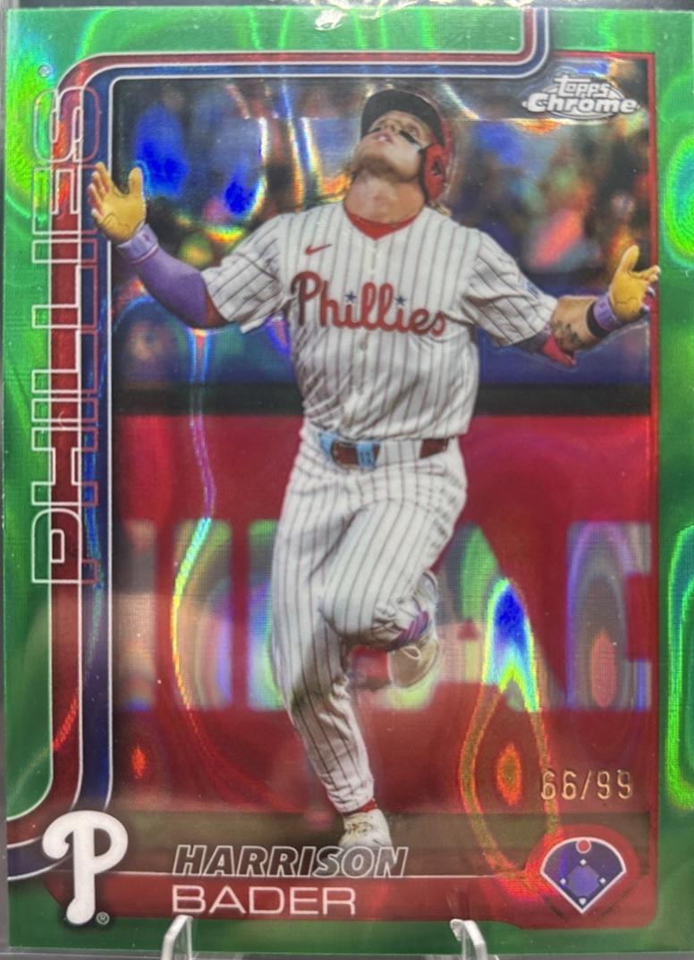 Harrison Bader [Green Lava Refractor] #USC32