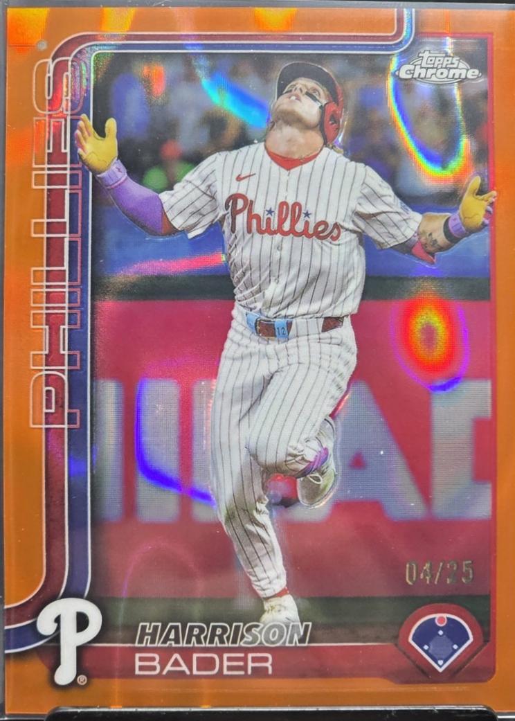 Harrison Bader [Orange Lava Refractor] #USC32