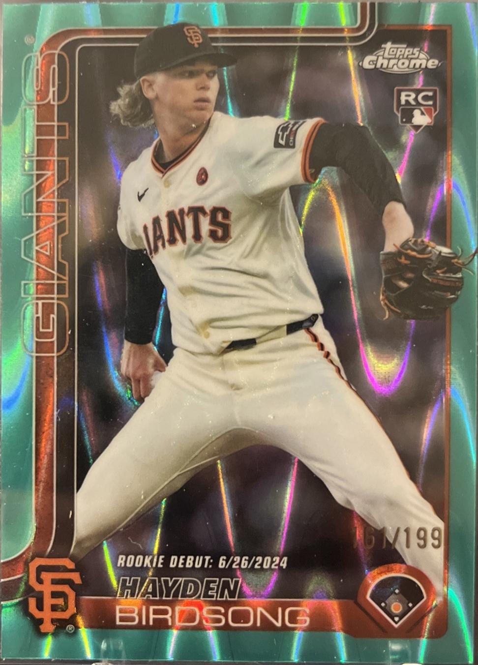Hayden Birdsong [Aqua RayWave Refractor] #USC159