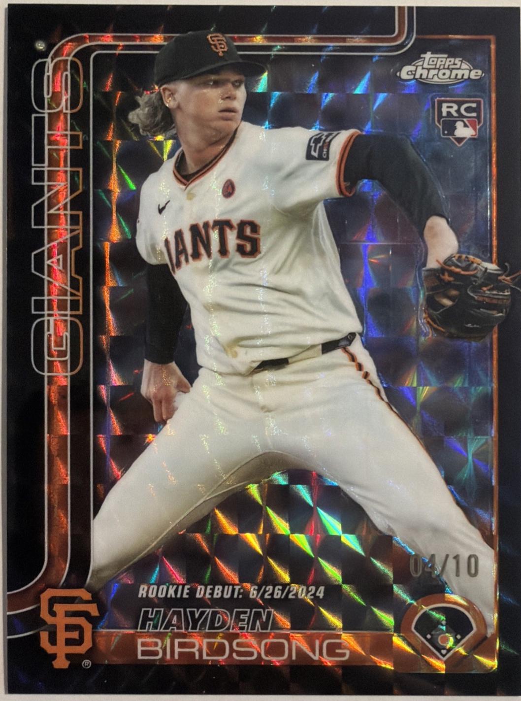 Hayden Birdsong [Black Geometric Refractor] #USC159